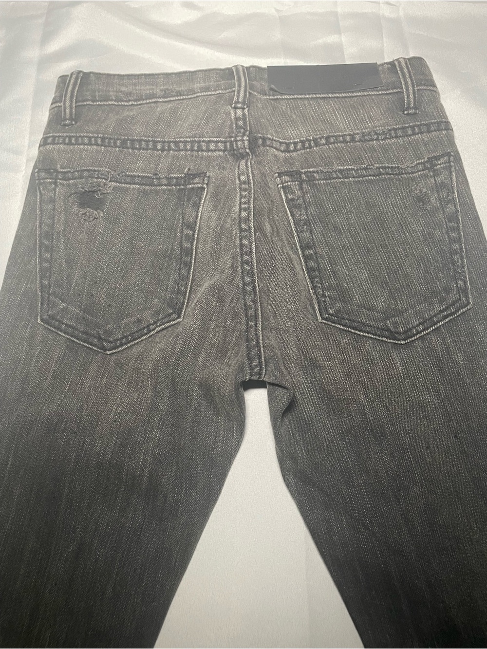Helmut Lang Men's Skinny Jeans in Washed Gray - Picture 5 of 8